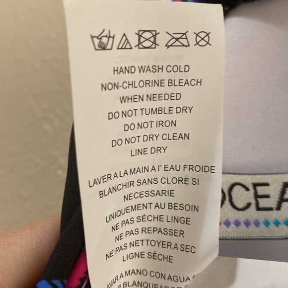 Colorful Floral Tankini *NWT* size S by 24th & Ocean - Picture 6 of 7